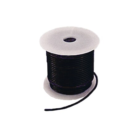 Velvac Primary Wire, GPT, 18 AWG, Copper, Black, PVC Jacket, Stranded 051101